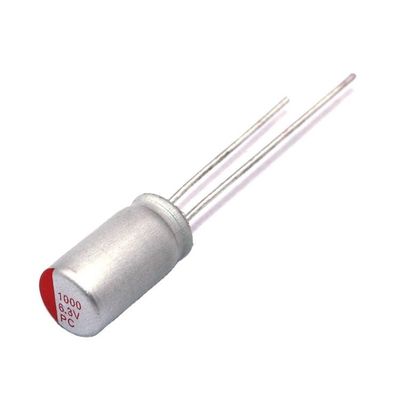 Door het Aluminium Stevige Condensatoren 1000uf 6,3 v 330UF 16V van het Gatenpolymeer