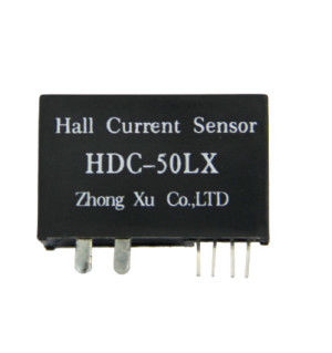 Hall-effectstroomsensor HDC-50LX Uitgang voor PCB-montage met een breed temperatuurbereik van -40 °C tot 85 °C