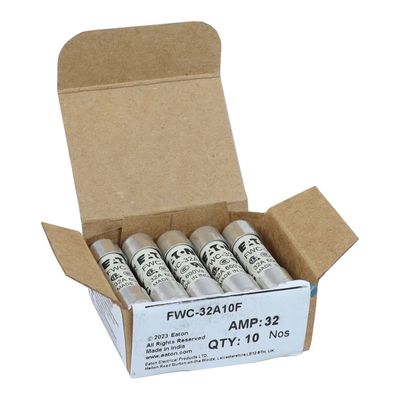 Uitstekend fietsvermogen en prestaties Cramic Fuse Eaton Bussmann 10 X 38 mm Ferrule Fuse FWC-32A10F