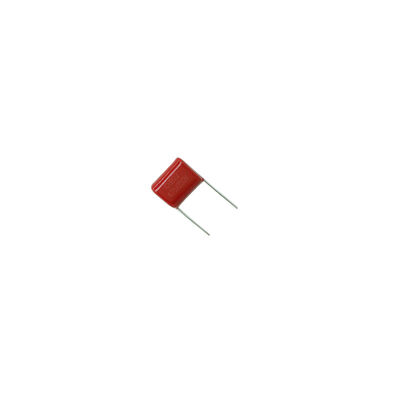 Metalliseerde polypropyleen filmcapacitor CBB22 475J250V P15MM,toegepast op de audiofrequentieverdeling en -filtering.