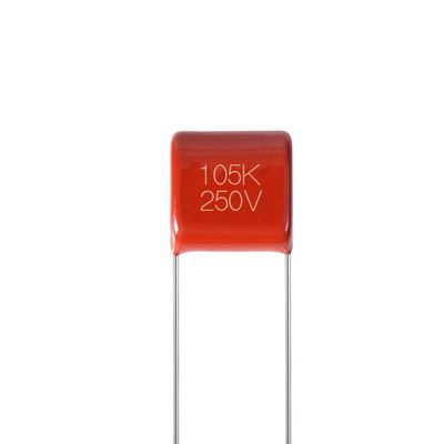 van de het Polypropyleenfilm van 250V Metalized de Condensator1uf Goede Stabiliteit en Betrouwbaarheid