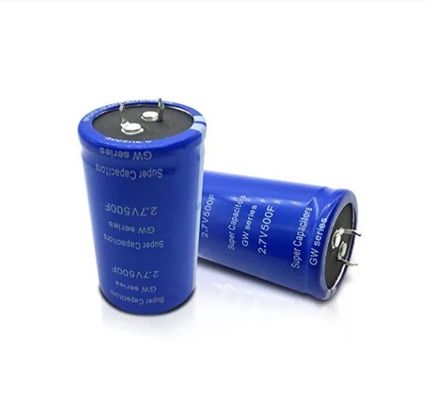 Super Condensator 2,7 V 500F van VDE snakt Hoge de Outputmacht van het Cyclusleven