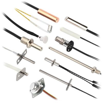 De Sensor 10k 3950 1% van de messingsntc Temperatuur maakt Thermistorsonde waterdicht