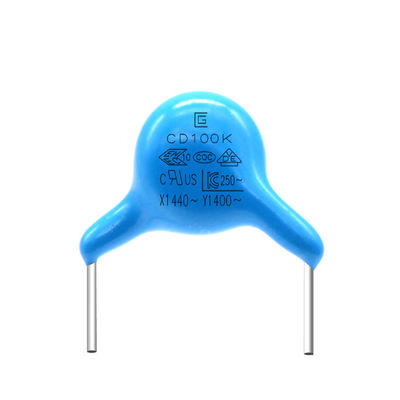 Stroomveiligheidscondensator 1NF-100NF -40C~85C Bergingstemperatuur