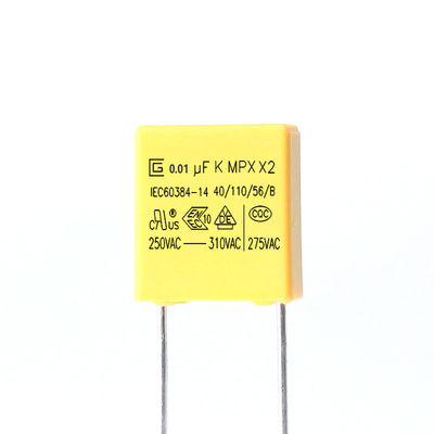 Overspanning X2 Veiligheidscapacitor 2,5 maal nominale spanning 50/60Hz Frequentie
