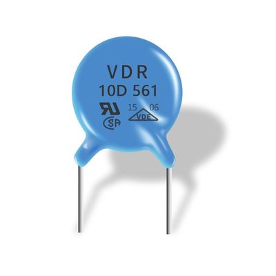 Schijfvaristor 10D561k Lage het Vastklemmen Verhouding en Geen Volgend op Stroom