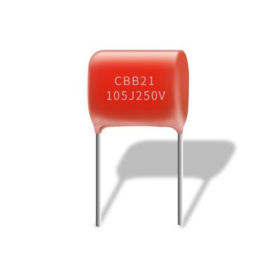 Condensatoren van het de Condensator de Goede Vochtbestendigheid Gemetalliseerde Polypropyleen van CBB21 105J 250V