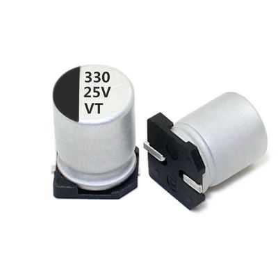 van de het Aluminium de Elektrolytische Condensator van 25V 330UF Kleine Grootte en Grote Capaciteit