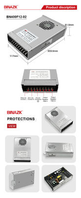 Buitengewone regenbestendige schakelstroom 12V 400w Led High Performance