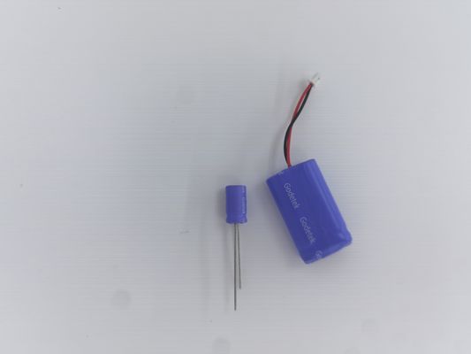 2.7V 1.0FHigh Capacity Capacitor voor hoge temperatuurbelasting 85C≤2.7V 1000h △C/C≤30% ESR≤4
