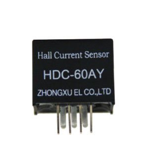 Hall-effectstroomsensor HDC-60AY Uitgang voor PCB-montage met een breed temperatuurbereik van -40 °C tot 85 °C