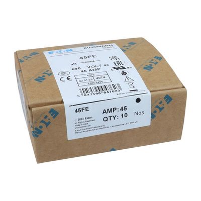 Eaton Bussmann serie High Speed British Standard BS88 Fuse 45ET