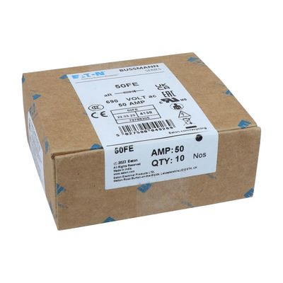 Eaton Bussmann serie High Speed British Standard BS88 fusie 50FE