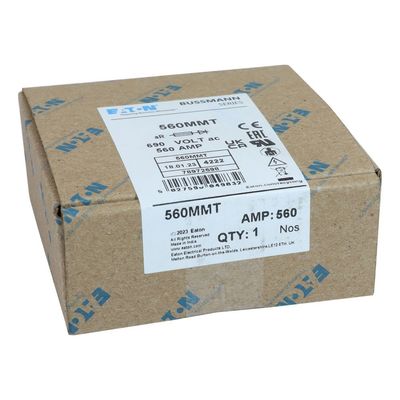 Eaton Bussmann serie High Speed British Standard 560A BS88 Fuse 560MMT