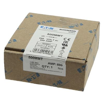 Eaton Bussmann serie High Speed British Standard 450A BS88 Fuse 450MMT