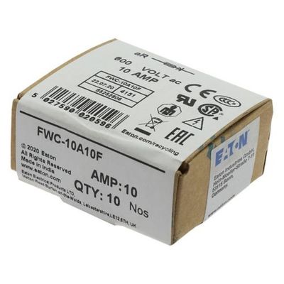 Uitstekend fietsvermogen en prestaties Cramic Fuse Eaton Bussmann 10 X 38 mm Ferrule Fuse FWC-1A10F