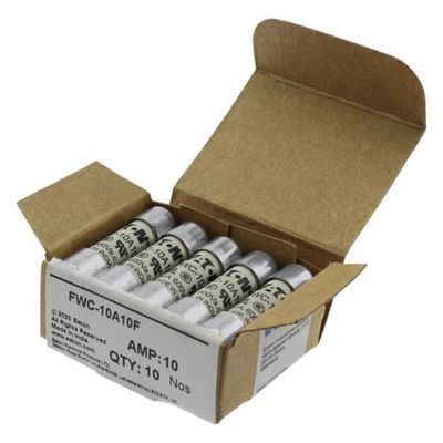 Uitstekend fietsvermogen en prestaties Cramic Fuse Eaton Bussmann 10 X 38 mm Ferrule Fuse FWC-1A10F