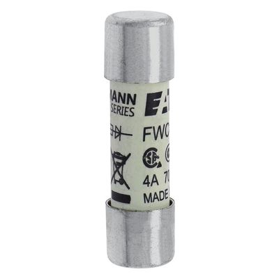 Uitstekend fietsvermogen en prestaties Cramic Fuse Eaton Bussmann 10 X 38 mm Ferrule Fuse FWC-4A10F