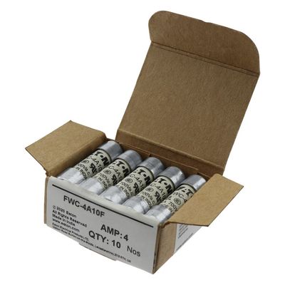 Uitstekend fietsvermogen en prestaties Cramic Fuse Eaton Bussmann 10 X 38 mm Ferrule Fuse FWC-4A10F