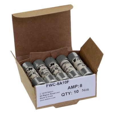 Uitstekend fietsvermogen en prestaties Cramic Fuse Eaton Bussmann 10 X 38 mm Ferrule Fuse FWC-8A10F