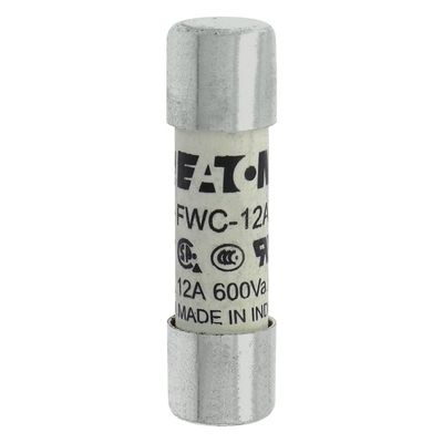 Uitstekend fietsvermogen en prestaties Cramic Fuse Eaton Bussmann 10 X 38 mm Ferrule Fuse FWC-12A10F