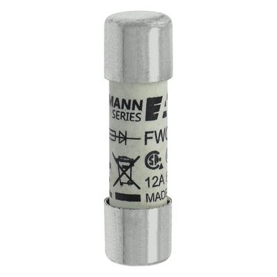 Uitstekend fietsvermogen en prestaties Cramic Fuse Eaton Bussmann 10 X 38 mm Ferrule Fuse FWC-12A10F