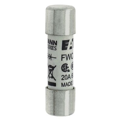 Uitstekend fietsvermogen en prestaties Cramic Fuse Eaton Bussmann 10 X 38 mm Ferrule Fuse FWC-20A10F