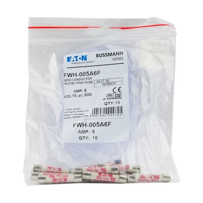 Verbindingen met splijtstukken voor de bescherming van DC-common bus FWH-005A 6*32mm Grootte
