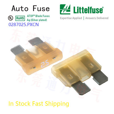 Micro-autosluitingen Kleine fusie 25A Gree 32V Dc Mfr. Deel nr. 02870035.PXCN