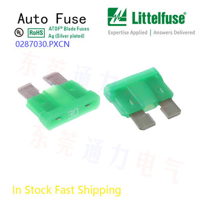 Mini Littelfuse 40A Red Auto Blade Fuse 32V Dc Mfr. onderdeel nr. 02870040.PXCN