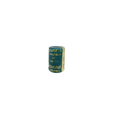 Hoogfrequente 330UF 450V Elektrolytische Condensator 50Hz 100kHz 0.1UF-10000UF