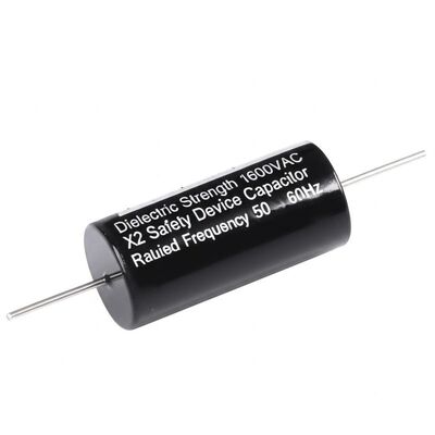 Dielectrische sterkte 1600VAC X2 Veiligheidsapparaat Capacitor Nominale frequentie 50 60Hz Elektrisch onderdeel voor industriële toepassingen